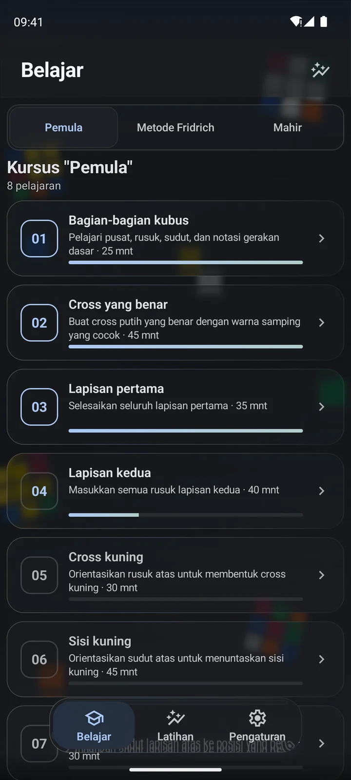 Cubiq · Dari pemula hingga teknik lanjutan · Bahasa Indonesia