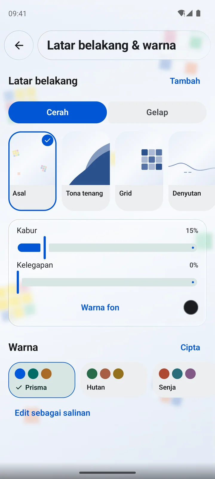 Cubiq · Rupa anda sendiri · Bahasa Melayu