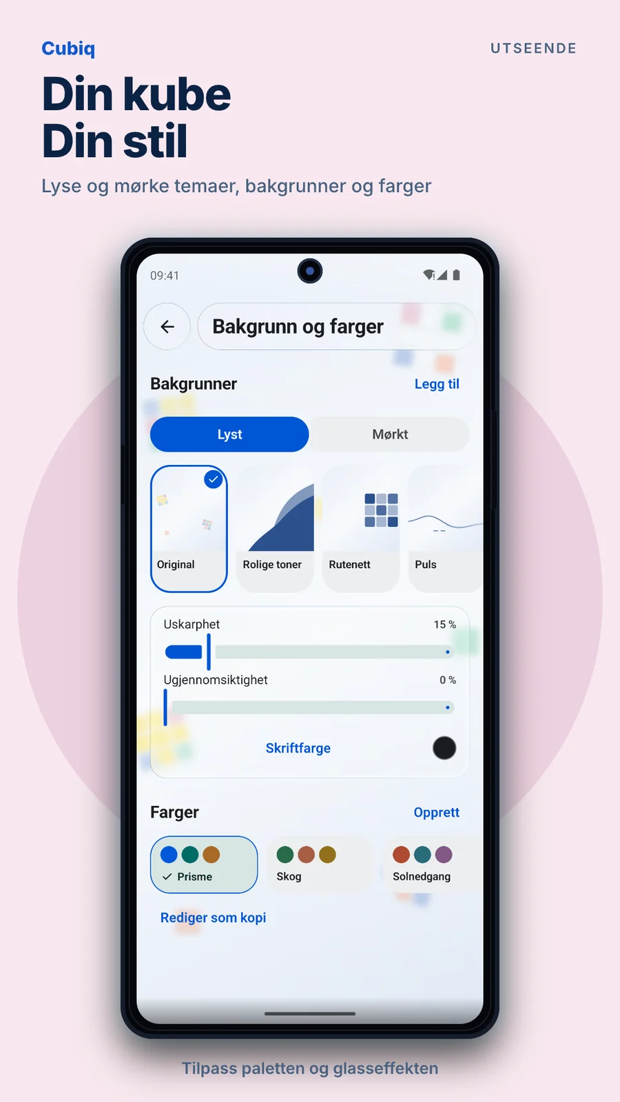Cubiq · Din egen stil · Norsk (bokmål)