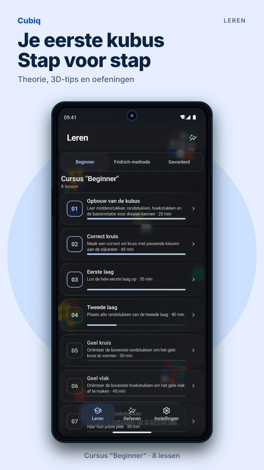 Cubiq · Van beginner tot gevorderde technieken · Nederlands