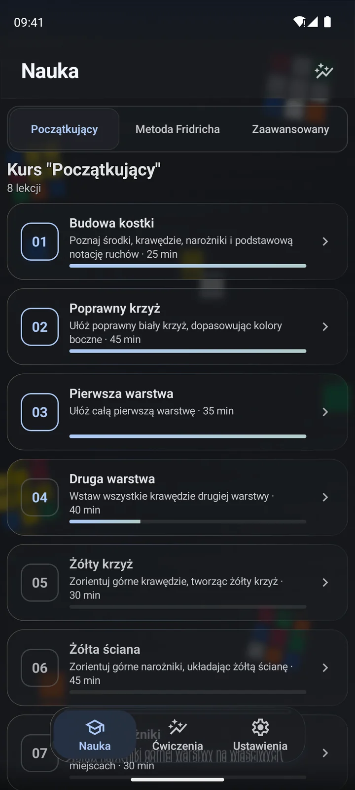 Cubiq · Nauka od podstaw po zaawansowane techniki · Polski