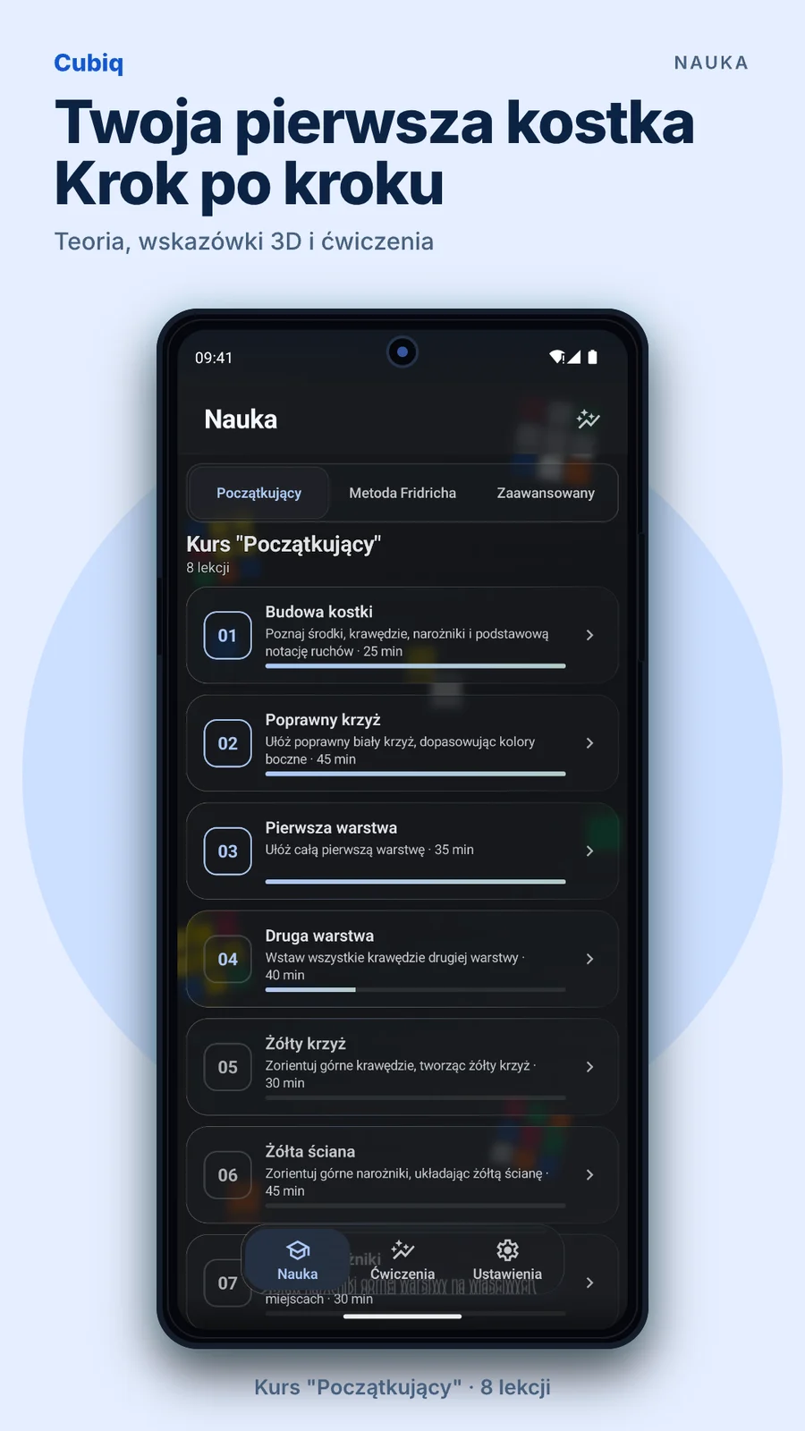 Cubiq · Nauka od podstaw po zaawansowane techniki · Polski