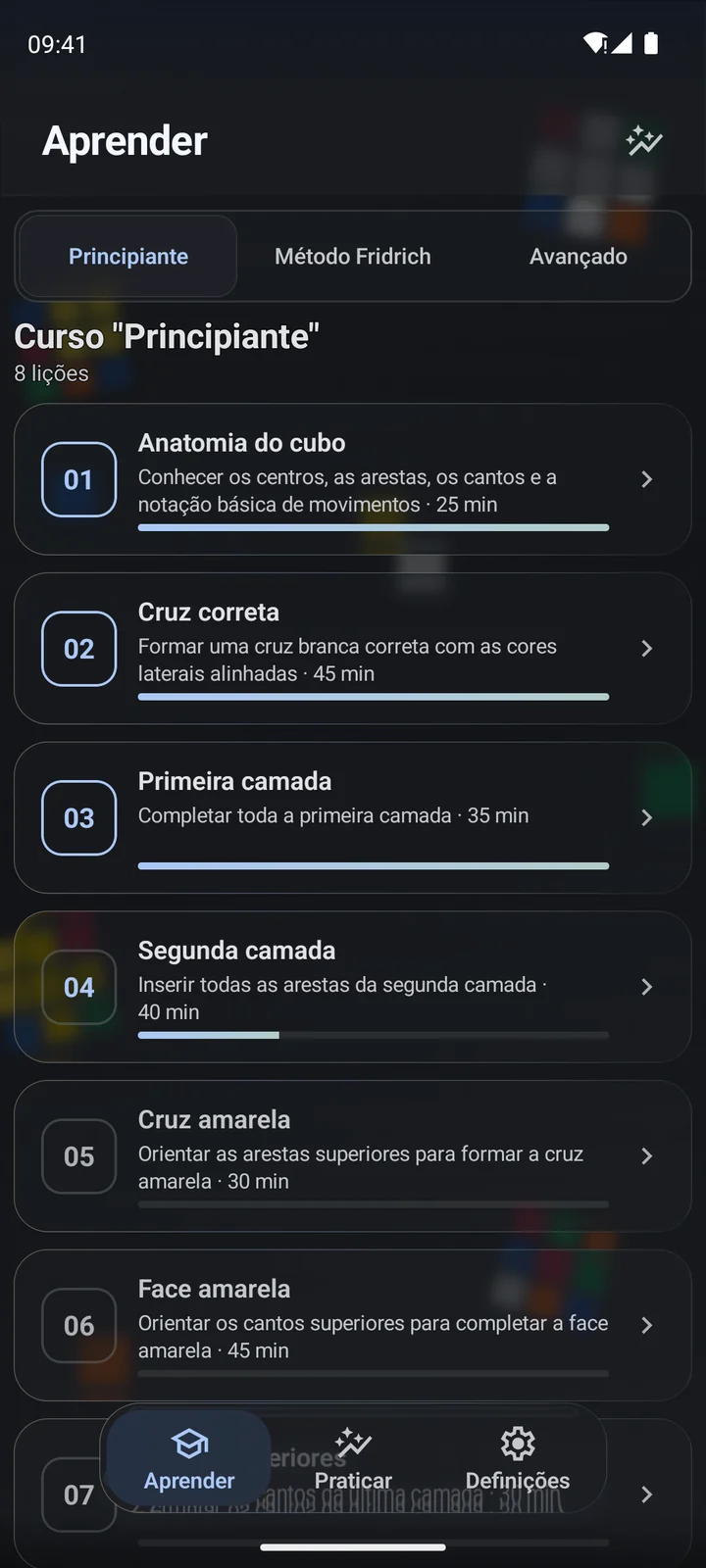 Cubiq · Do principiante às técnicas avançadas · Português (Portugal)