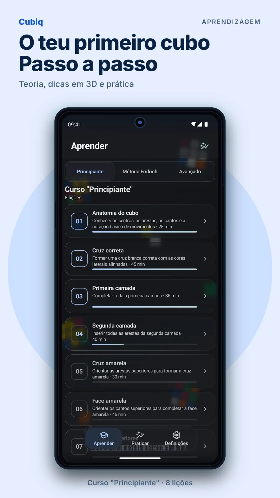 Cubiq · Do principiante às técnicas avançadas · Português (Portugal)