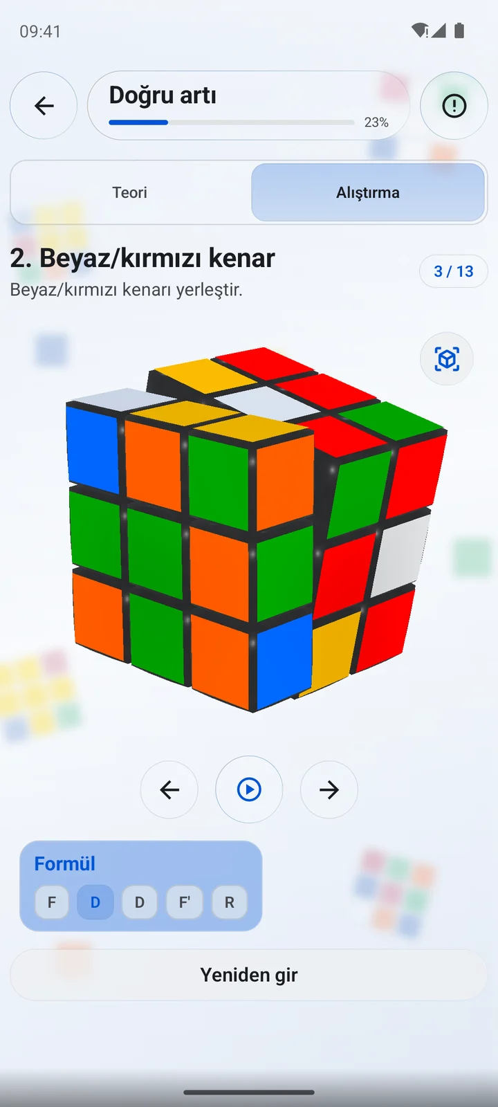 Cubiq · 3D · Türkçe
